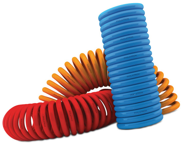 Slinky designed coiled cable