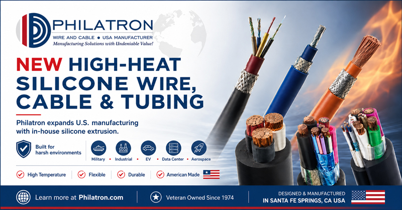 Philatron Silicone wire cable and tubing.